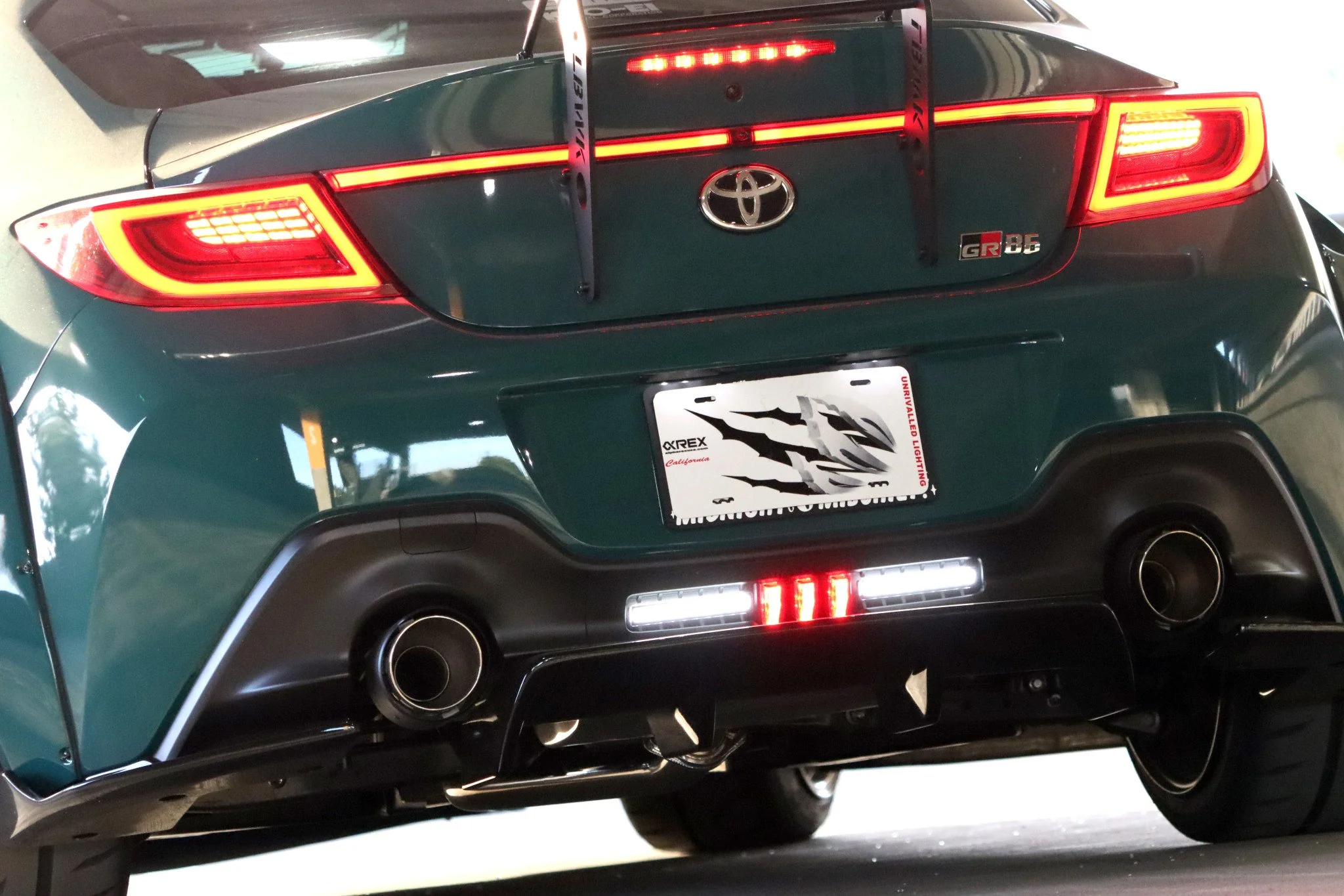 AlphaRex NOVA-Series Prismatic LED Fourth Brake Light Black Smoke - 2022+ Toyota GR86 / Subaru BRZ - Image 9
