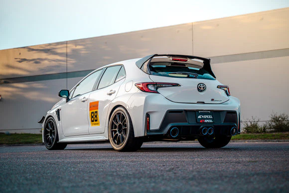 APEXI N1 Evo Extreme Valved Quad Exit Catback Exhaust System (Resonated & Nonresonated) - 2023+ Toyota GR Corolla - Image 9