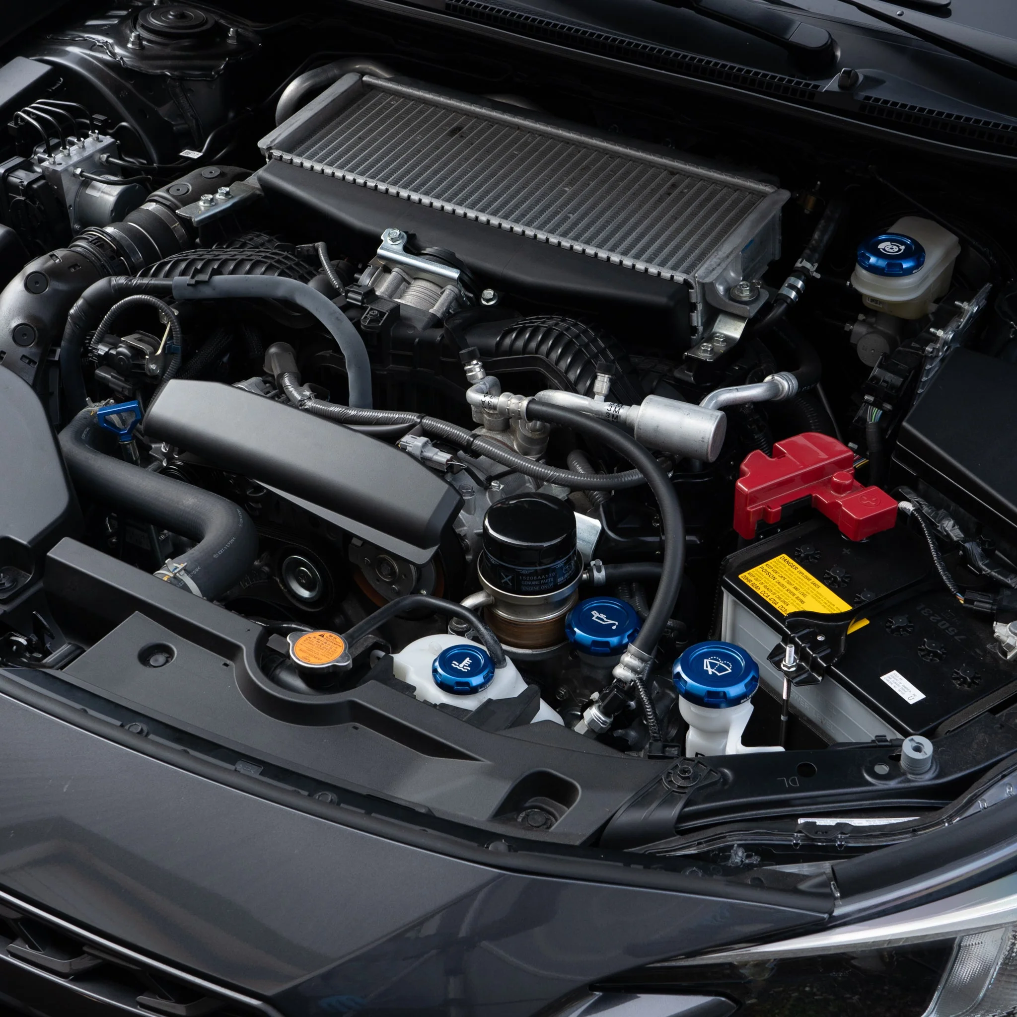 Billetworkz Engine Bay Caps – 2015–2021 Subaru STI - Image 7